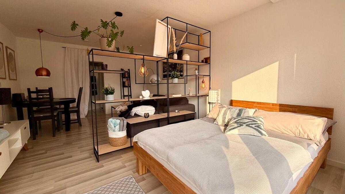 'Das Kleine Feine' - Ruhige, Helle Ferienwohnung Mit Parkplatz Und Balkon Пфорцхайм Экстерьер фото